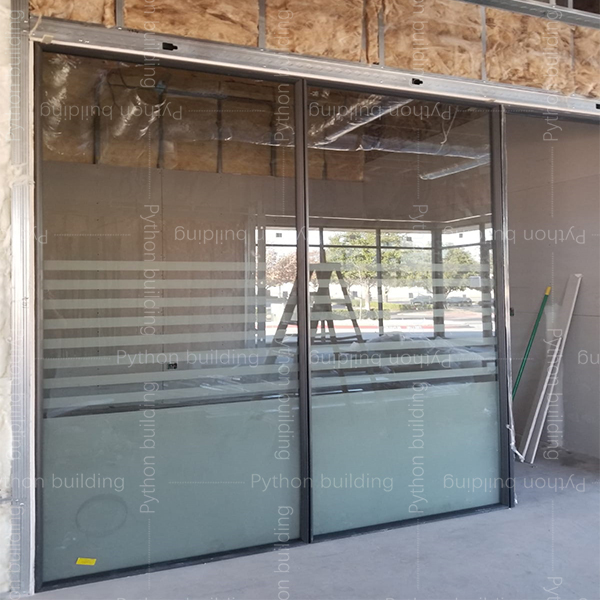 New glass office partition in US