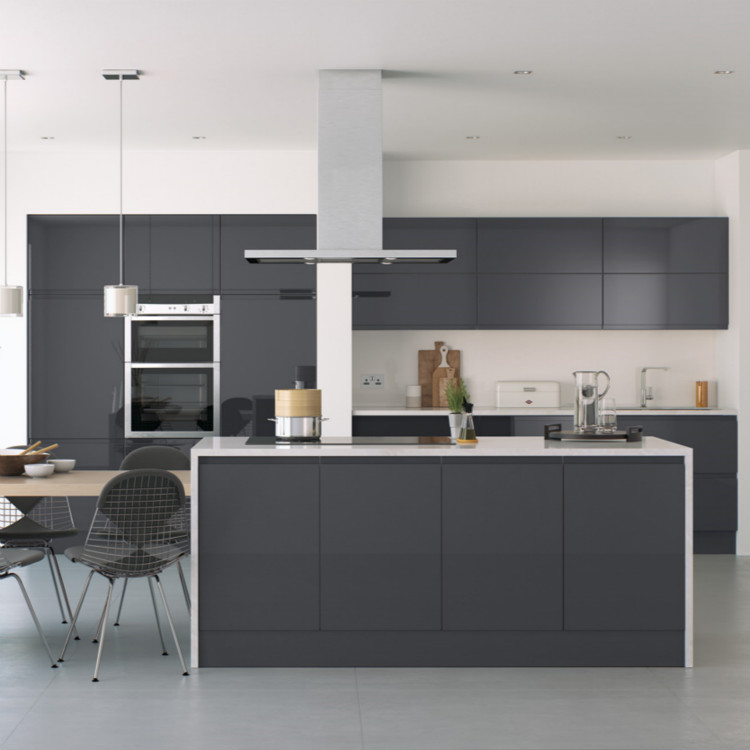 Modern High Gloss Lacquer Kitchen Cabinet