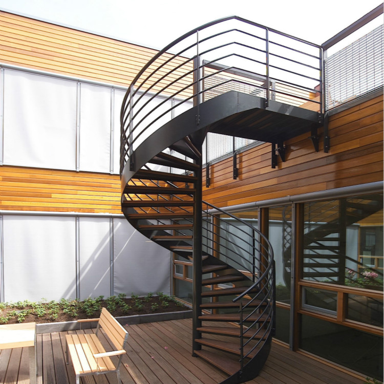 Exterior Spiral Staircase 