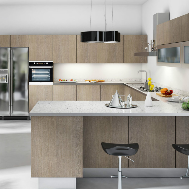 Modern Melamine Kitchen Cabinet