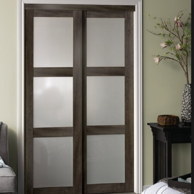 Interior wood sliding door 